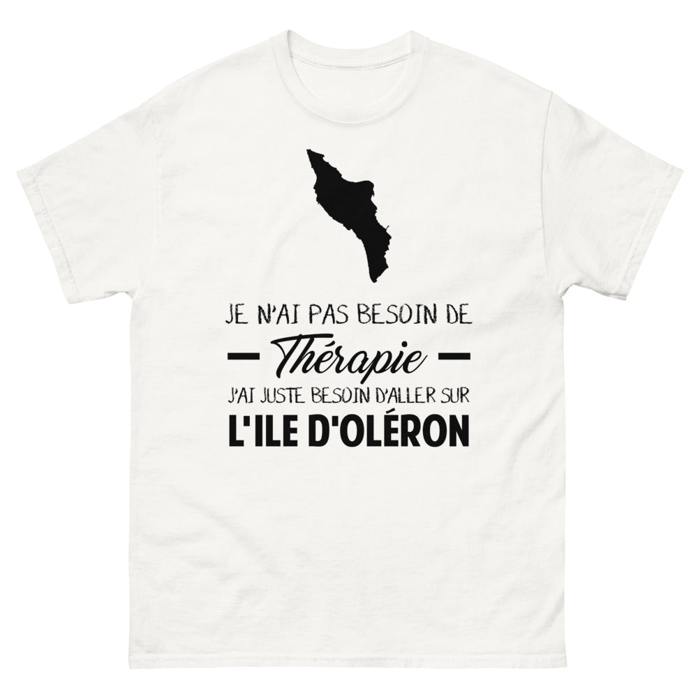 T-shirt blanc sur l'Ile d'Oleron - Thérapie