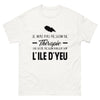 T-shirt blanc sur l'Ile d'Yeu - Thérapie