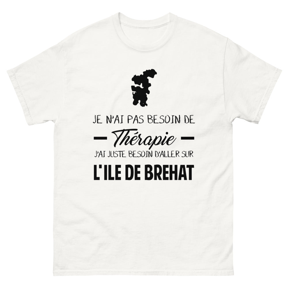 T-shirt blanc sur l'Ile de Brehat - Thérapie
