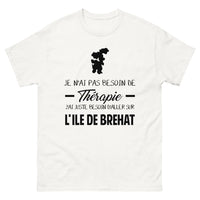 Thumbnail for T-shirt blanc sur l'Ile de Brehat - Thérapie