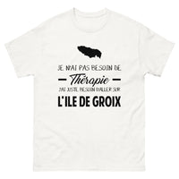 Thumbnail for T-shirt blanc sur l'Ile de Groix - Thérapie