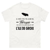 T-shirt blanc sur l'Ile de Groix - Thérapie