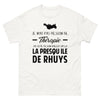 T-shirt blanc sur la la Presqu Ile de Rhuys - Thérapie