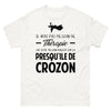 T-shirt blanc sur la Presqu Ile de Crozon - Thérapie