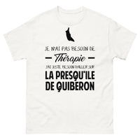Thumbnail for T-shirt blanc sur la Presqu Ile de Quiberon - Thérapie