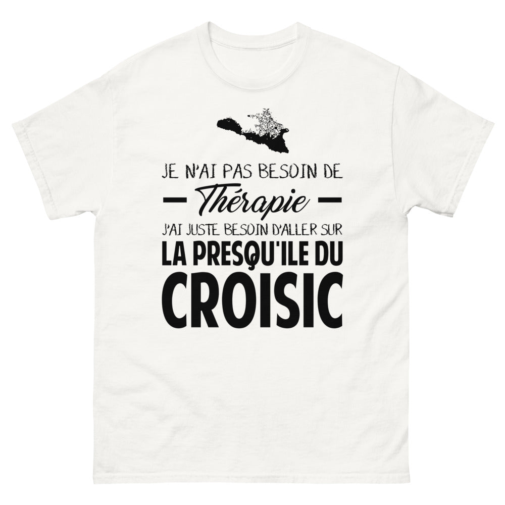 T-shirt blanc sur la Presqu Ile du Croisic - Thérapie