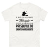 T-shirt blanc sur Presqu Ile de Sainte Marguerite - Thérapie