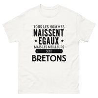 Thumbnail for T-shirt blanc Les Meilleurs Sont Bretons