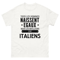 Thumbnail for T-shirt blanc Les Meilleurs Sont Italiens