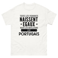 Thumbnail for T-shirt blanc Les Meilleurs Sont Portugais