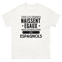 Thumbnail for T-shirt blanc Les Meilleurs Sont Espagnols