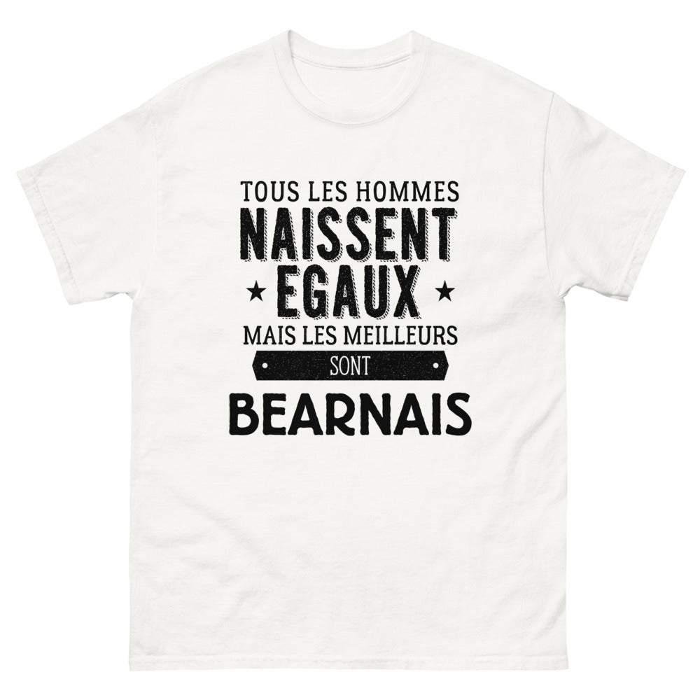 T-shirt blanc Les Meilleurs Sont Bearnais