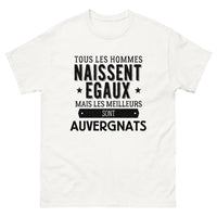 Thumbnail for T-shirt blanc Les Meilleurs Sont Auvergnats