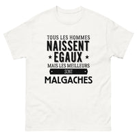 Thumbnail for T-shirt blanc Les Meilleurs Sont Malgaches