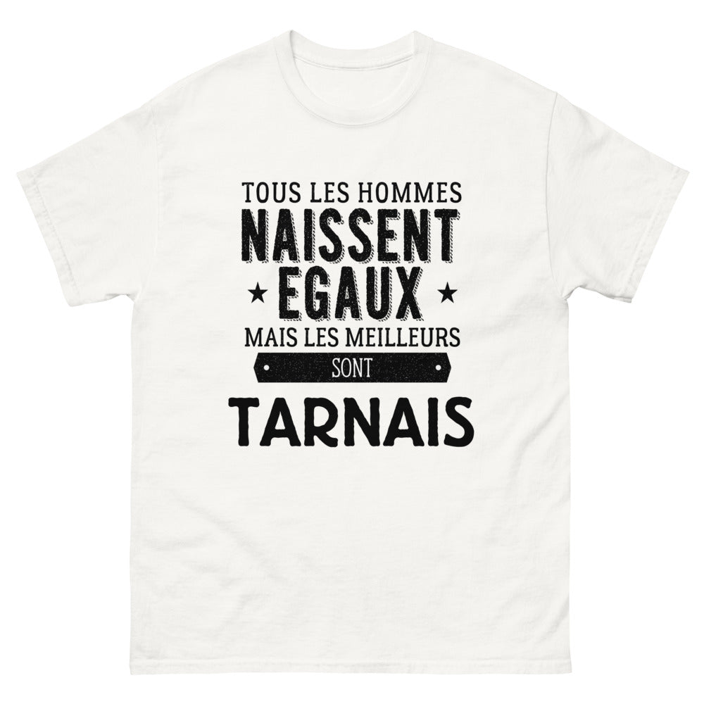 T-shirt blanc Les Meilleurs Sont Tarnais