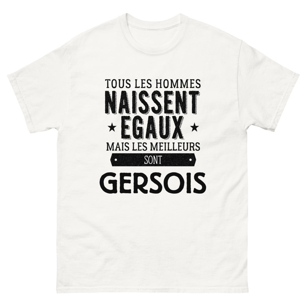 T-shirt blanc Les Meilleurs Sont Gersois