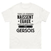 T-shirt blanc Les Meilleurs Sont Gersois