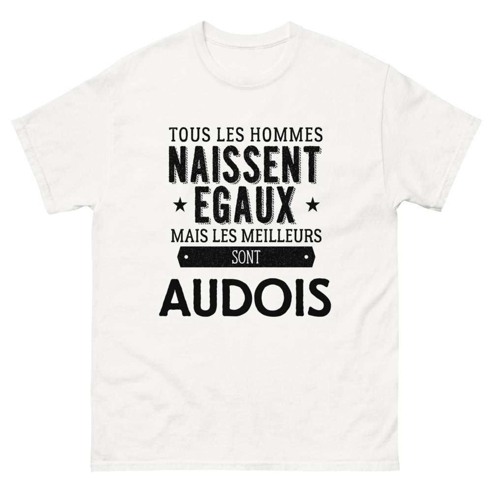 T-shirt blanc Les Meilleurs Sont Audois