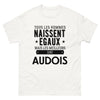 T-shirt blanc Les Meilleurs Sont Audois
