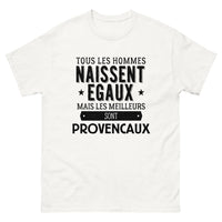 Thumbnail for T-shirt blanc Les Meilleurs Sont Provencaux