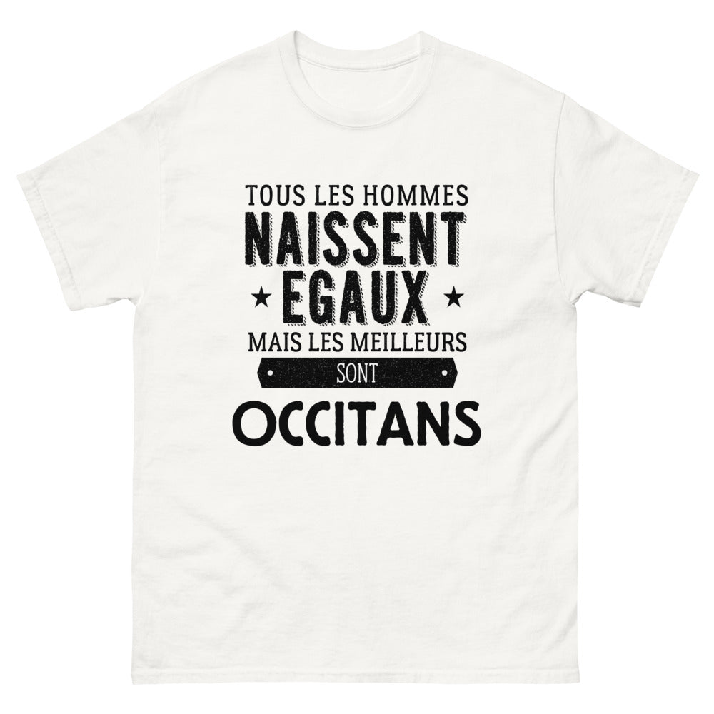 T-shirt blanc Les Meilleurs Sont Occitans