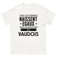 Thumbnail for T-shirt blanc Les Meilleurs Sont Vaudois