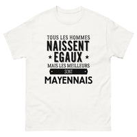 Thumbnail for T-shirt blanc Les Meilleurs Sont Mayennais