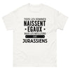 T-shirt blanc Les Meilleurs Sont Jurassiens