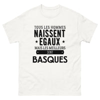 Thumbnail for T-shirt blanc Les Meilleurs Sont Basques