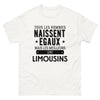 T-shirt blanc Les Meilleurs Sont Limousins