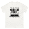 T-shirt blanc Les Meilleurs Sont Toulousains