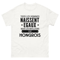 Thumbnail for T-shirt blanc Les Meilleurs Sont Hongrois