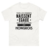 T-shirt blanc Les Meilleurs Sont Hongrois