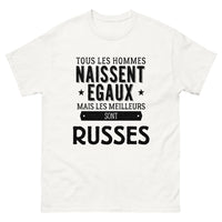 Thumbnail for T-shirt blanc Les Meilleurs Sont Russes