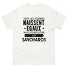 T-shirt blanc Les Meilleurs Sont Savoyards