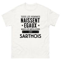 Thumbnail for T-shirt blanc Les Meilleurs Sont Sarthois