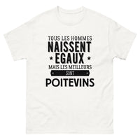 Thumbnail for T-shirt blanc Les Meilleurs Sont Poitevins