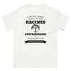 Il ne faut jamais oublier ses racines AVEYRONNAISES - T-shirt blanc