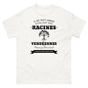Il ne faut jamais oublier ses racines VENDÉENNES - T-shirt blanc