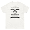 Il ne faut jamais oublier ses racines BÉARNAISES - T-shirt blanc