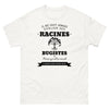 Il ne faut jamais oublier ses racines BUGISTES - T-shirt blanc