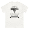Il ne faut jamais oublier ses racines BOURBONNAISES - T-shirt blanc