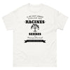 Il ne faut jamais oublier ses racines SERBES - T-shirt blanc