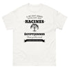 Il ne faut jamais oublier ses racines ÉGYPTIENNES - T-shirt blanc