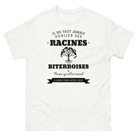 Thumbnail for Il ne faut jamais oublier ses racines BITERROISES - T-shirt blanc