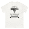 Il ne faut jamais oublier ses racines SRI-LANKAISES - T-shirt blanc