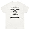 Il ne faut jamais oublier ses racines CROATES - T-shirt blanc