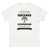 Il ne faut jamais oublier ses racines GUINÉENNES - T-shirt blanc
