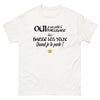 Oui je suis petite et Portugaise - T-shirt blanc
