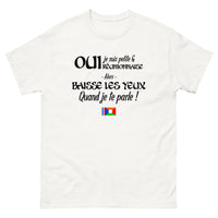 Thumbnail for Oui je suis petite et Réunionnaise - T-shirt blanc